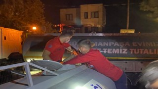 Süleymanpaşa Belediyesinden Çanakkale yangınlarına müdahalede destek oldu