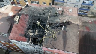 Sultangazide 12 yaşındaki çocuk çay demlemek isterken yangın çıktı