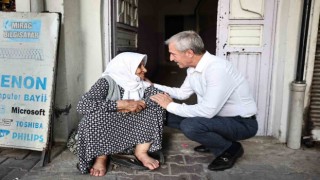 Tahmazoğlu vatandaş ve esnaf ile iç içe