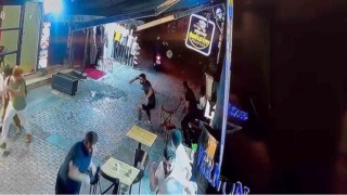 Taksimde film gibi silahlı saldırı kamerada: Eski ortağı rakip mekana gidince çalışanlarını vurdurdu