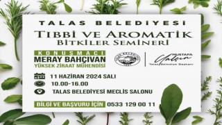 Talasta tıbbi ve aromatik bitkiler semineri