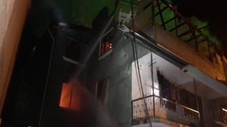 Taşovada çıkan yangın söndürüldü