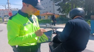 Tavşanlıda motosiklet denetimleri arttı