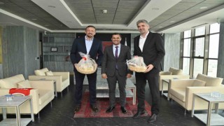 TBF Başkanı Hidayet Türkoğlu Manisada