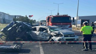 Tekirdağda feci kaza: 1i çocuk 6 yaralı