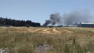 Tekirdağdaki fabrika yangını söndürüldü