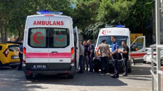 Ticari takside gördüğü eşine kurşun yağdırdı, eşi ve taksici yaralandı