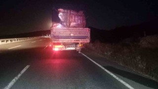 Uşak’ta Tır ile çarpışan motosiklet sürücüsü yaşamını kaybetti