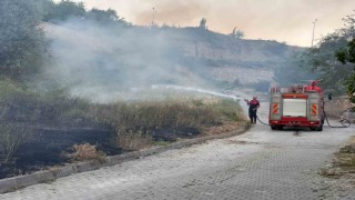 Tokatta arazi yangını büyümeden söndürüldü