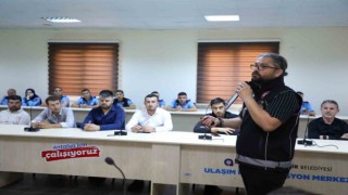Toplu taşıma sürücülerine narkotik eğitimi