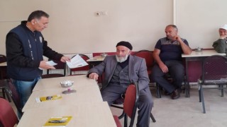 Tortumda polisten vatandaşa uyarı