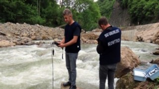Trabzonun derelerinin su kaynakları temiz çıktı