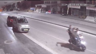 Trafik magandalığı yetmedi şehir magandalığına soyundular