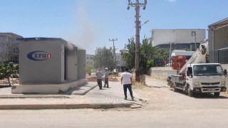 Trafodan yükselen dumanlar korkuttu