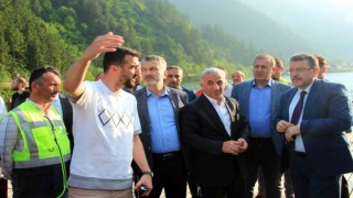 Turizm sezonu öncesi Uzungöldeki eksikleri yerinde gördüler