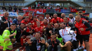 Turkcellin ana sponsorluğundaki Ampute Milli Futbol Takımı üst üste 3üncü kez Avrupa şampiyonu