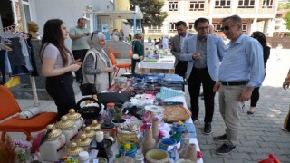 Türkelide Geri Dönüşüm Sergisi