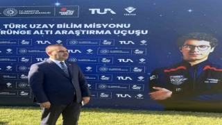 Türkiyenin ikinci astronotunun uzay yolculuğu başladı