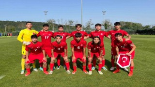 U16 Milli Takım, İsviçreyi 4-3 mağlup etti