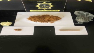 Uyuşturucuyla yakalanan şahıs tutuklandı
