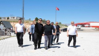 Vali Aydoğdu Ergan Dağında incelemelerde bulundu