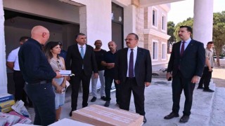 Vali Canbolat, Karpuzludaki çalışmaları yerinde inceledi