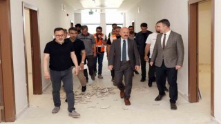Vali Varol, sağlık müdürlüğü binasını inceledi