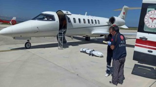 Vanda 2 hasta ambulans uçakla Ankaraya gönderildi