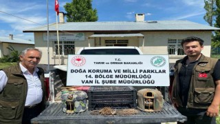Vanda keklik avlayan 2 kişiye 18 bin 721 lira para cezası uygulanacak