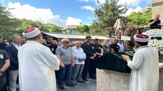 Volkan Demirelin babası son yolculuğuna uğurlandı