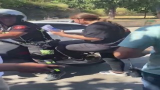 Yanlış okula gitti, polis ekipleri imdadına yetişti