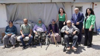 Yaşlı adam akülü aracına Yunusemreyle kavuştu