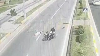 Yaya geçidinde motosikletin çarptığı yaya yaşam mücadelesini kaybetti