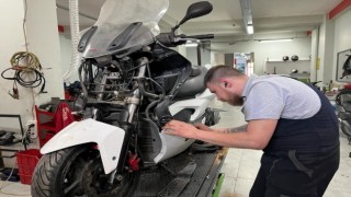 Yaz aylarında motosiklet kullanımına ve bakımına dikkat
