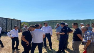 Yenişehirdeki yangın korkuttu