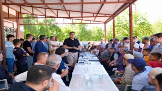 Yılmaz, 11 kırsal mahalleyi ziyaret etti