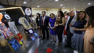 Yunusemrede el emeği ürünler sergilendi