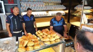 Zabıta ekipleri unlu mamuller üretimi yapan işletmeleri denetledi