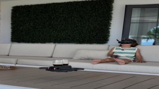 Zayn yine şaşırtmadı: Sapanca Gölünün ortasına dron ile kahve gönderdi