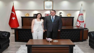 ZBEÜ birincisinden Rektör Özölçere ziyaret