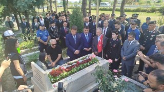 15 Temmuz şehidi mezarı başında anıldı