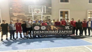 3x3 Sokakta Basketbol Turnuvasının şampiyonu emniyet
