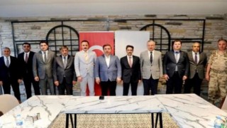 Adalet Komisyonu Başkanı Odabaş onuruna veda yemeği