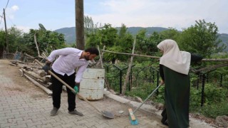 Adanada atandığı köyü güzelleştiren imam