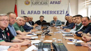 AFAD Başkanı Memiş: “Samsun ve Orduda yağışlarla ilgili turuncu alarm verilmişti”