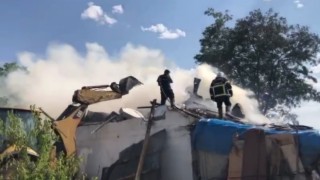 Afşinde ikamet yangını
