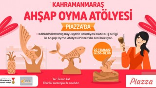 Ahşap Oyma Atölyesi Kahramanmaraş'ta Sanatseverlerle Buluşuyor