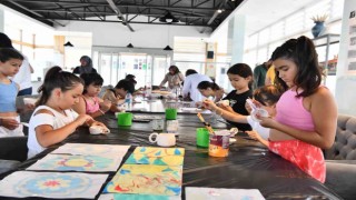 Aile Yaşam Merkezleri ile çocuklar sanat dolu bir yaz tatili geçiriyor