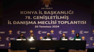 AK Parti Konya İl Başkanlığı 78. Genişletilmiş İl Danışma Meclisi Toplantısı gerçekleştirildi
