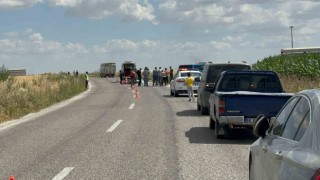 Aksarayda kamyonet ile çarpışan motosiklet sürücüsü öldü